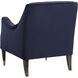 Patrice Abbington Navy Lounge Chair